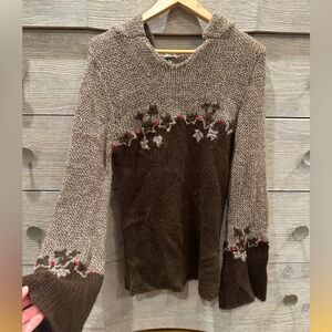 Lilja hooded knit sweater - Size L